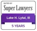 Super Lawyers 5 Year Badge