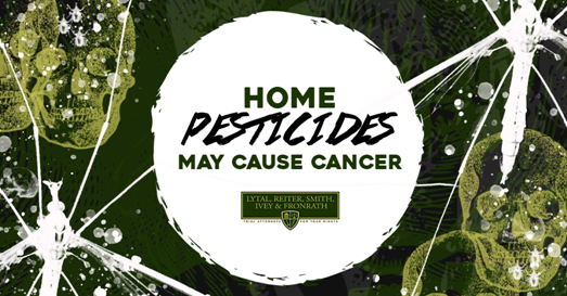 Home pesticides may cause cancer