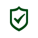 Shield with check mark