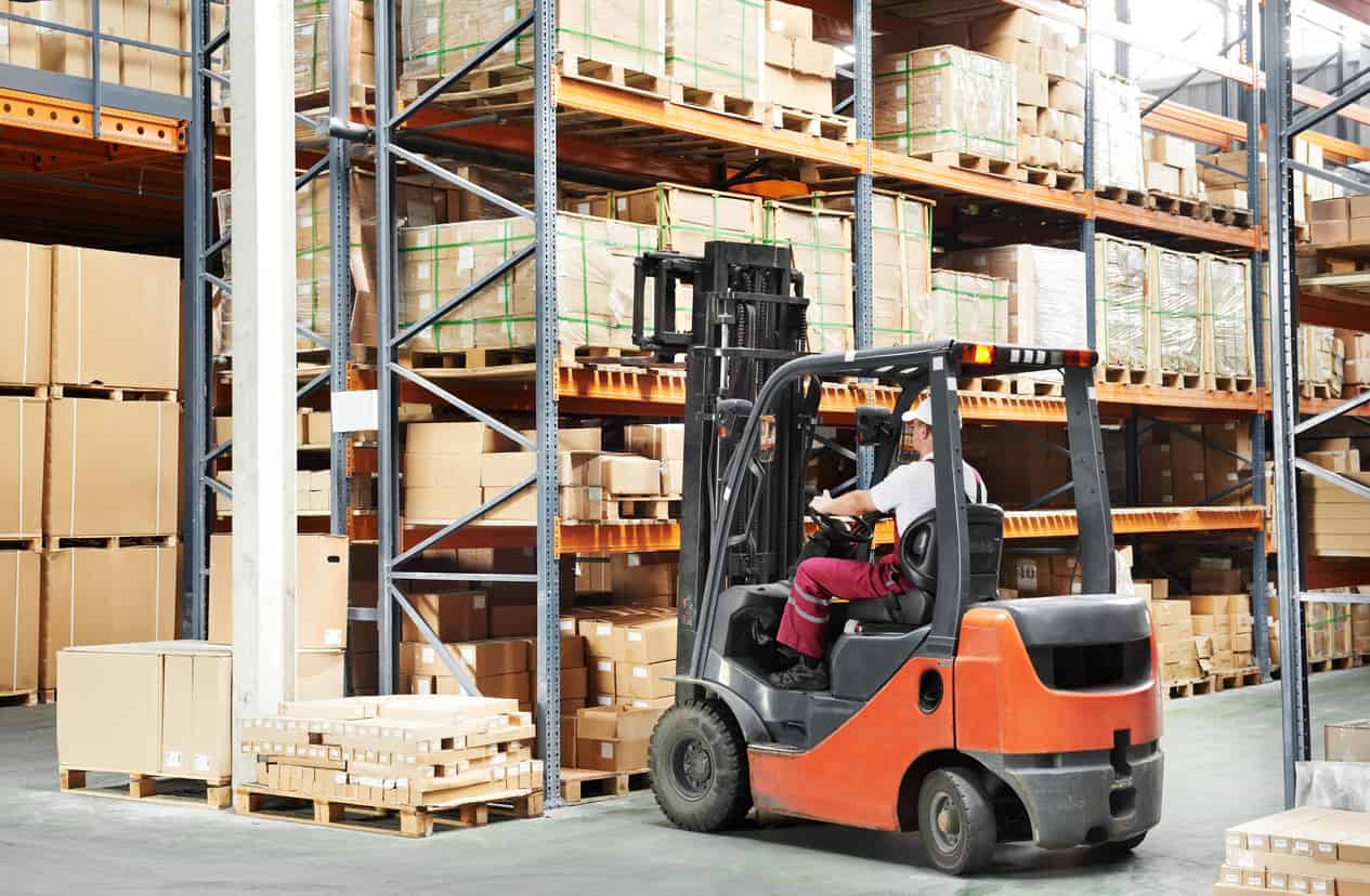 What is the most common type of lift truck accident?