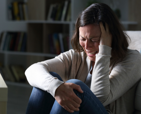 woman coping with grief and loss