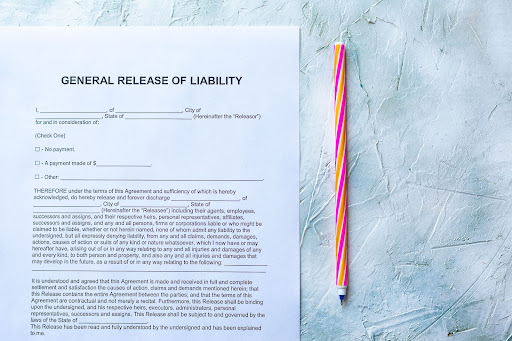 personal injury release form