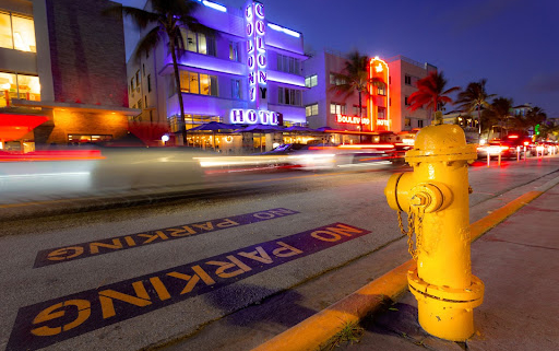 blocking fire hydrant