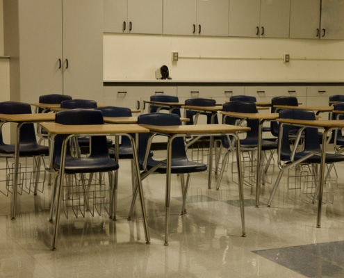 child injured at school