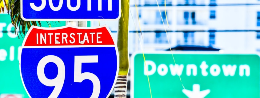 major crash on I-95 south
