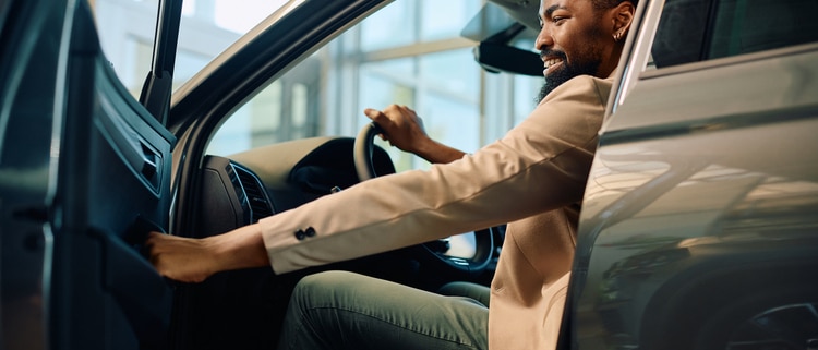 what happens if you wreck a car while test driving