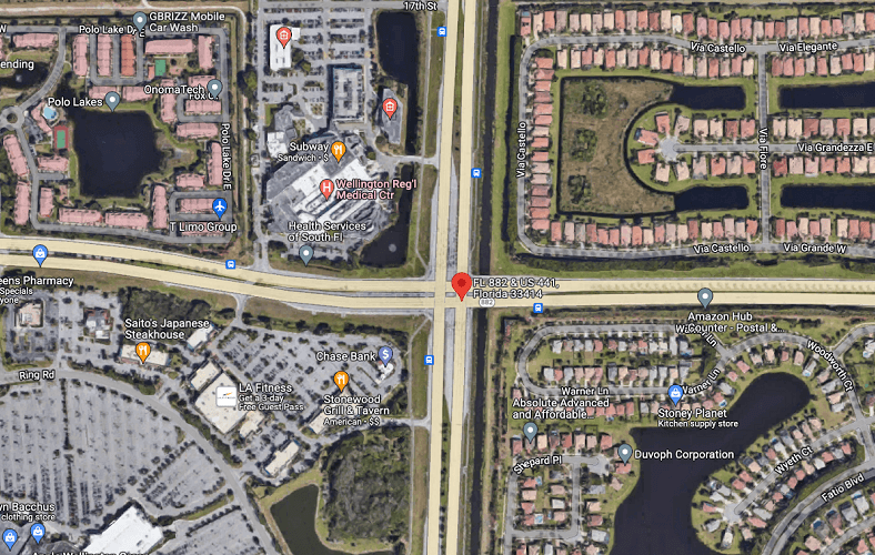 forest hill boulevard dangerous intersection