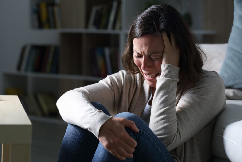 woman coping with grief and loss